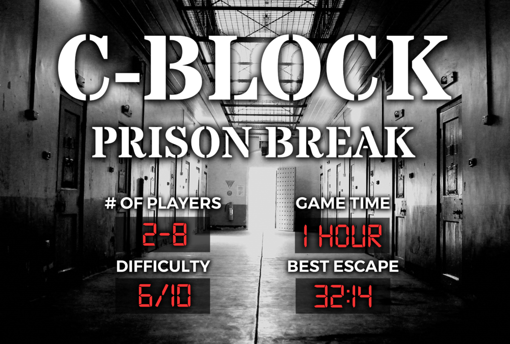 C-Block Prison Break Escape Experience Chattanooga Breakout Escape Room Games