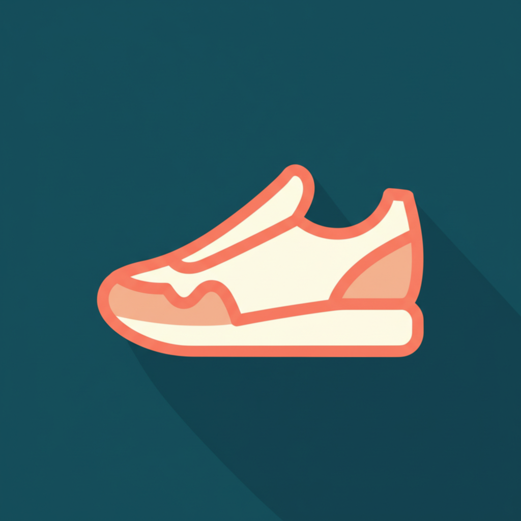Sneaker icon — wear comfortable clothes
