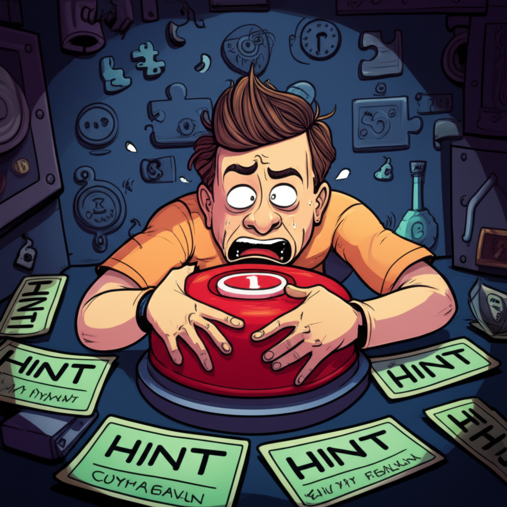 The Clue Addict - escape room player type illustration