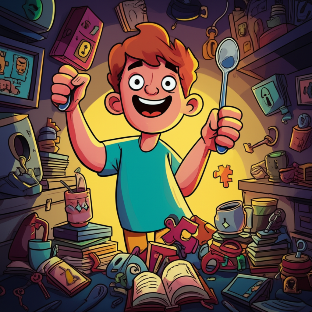 The Finder - escape room player type illustration