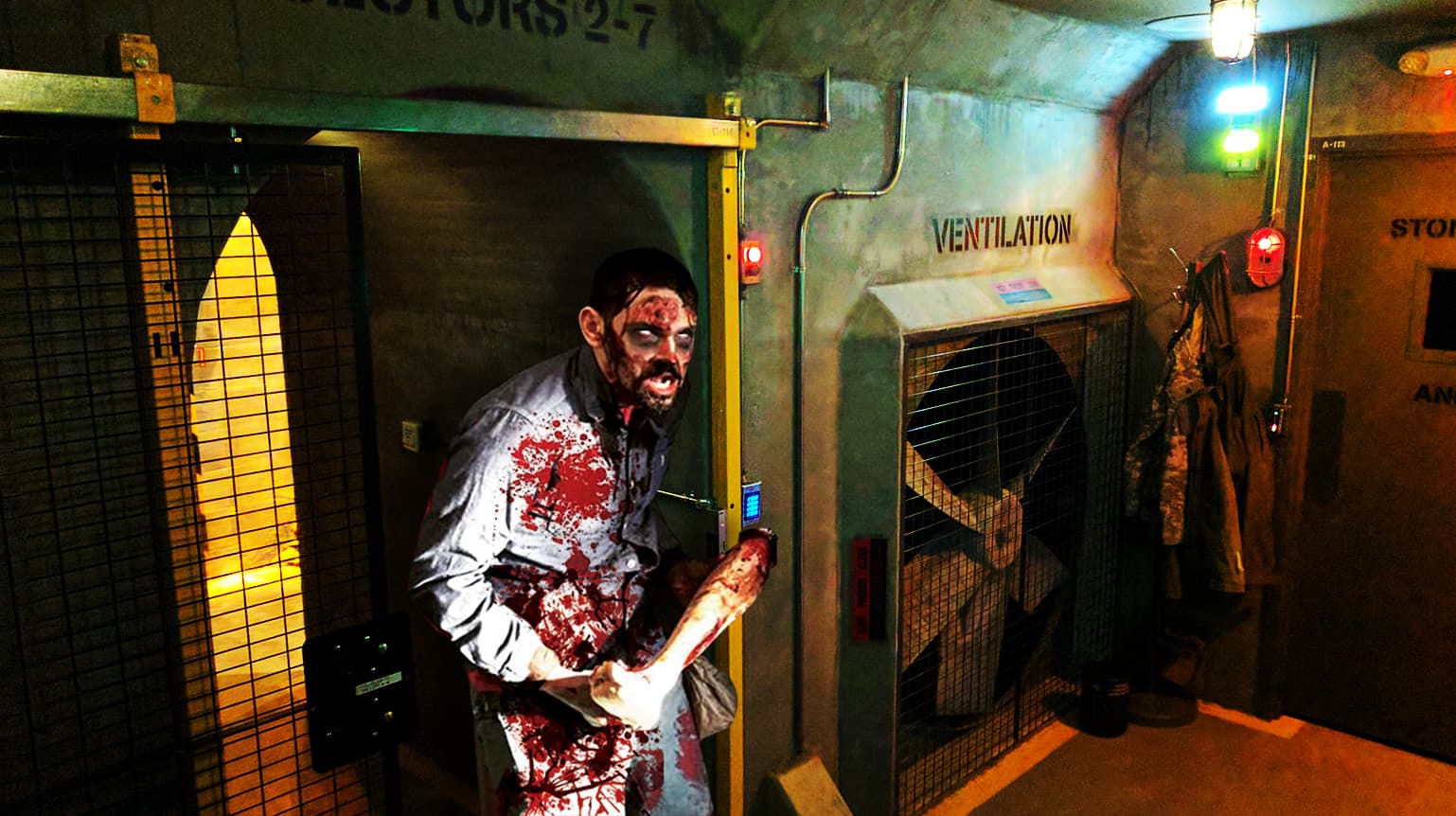 Zombie Outbreak in The Bunker